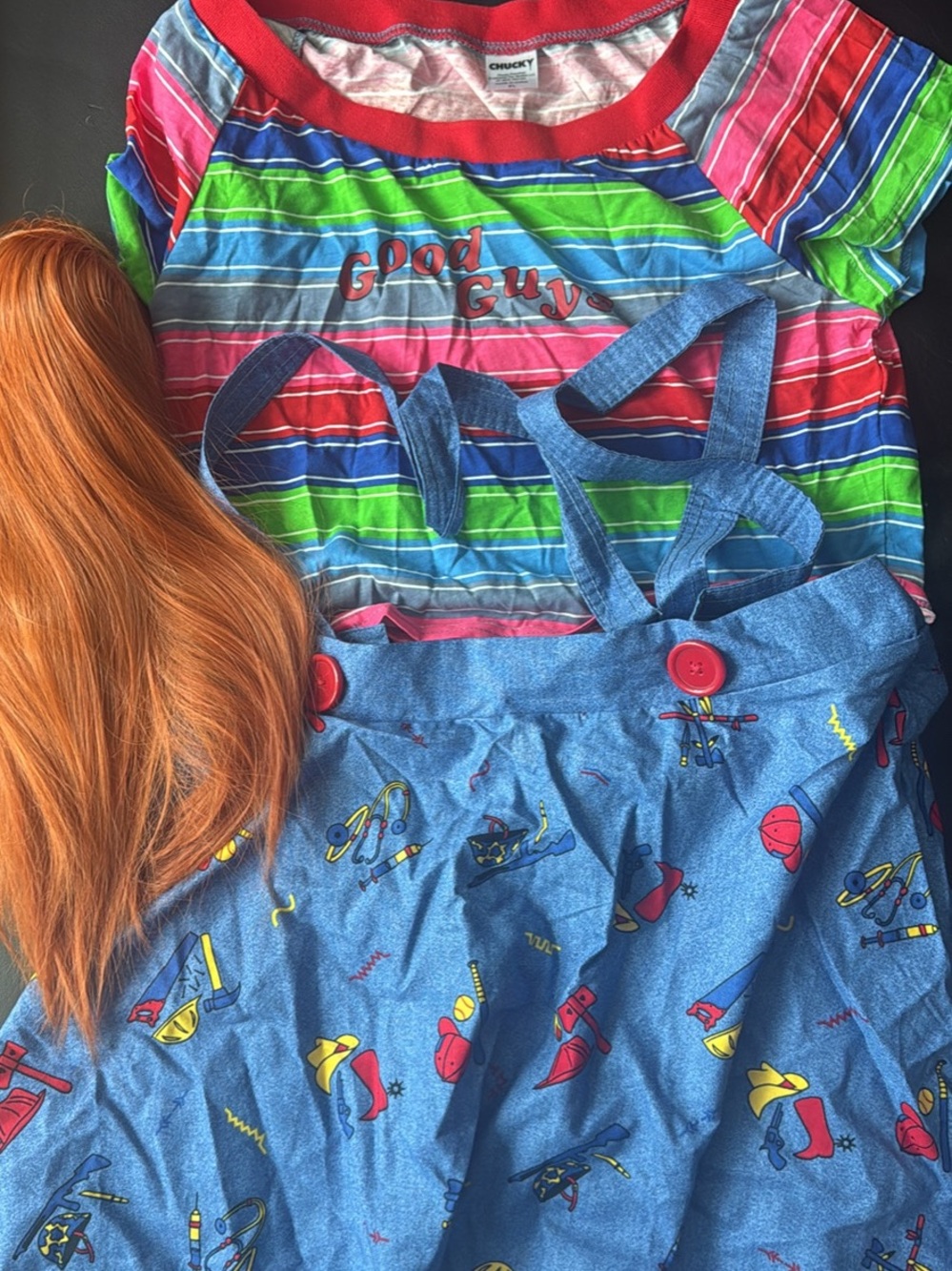 Chucky women’s costume XL